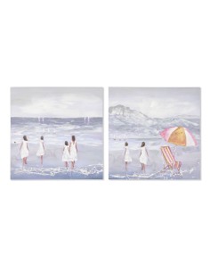Cadre Home ESPRIT Enfants 80 x 3 x 80 cm (2 Unités)
