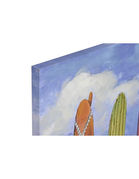 Cadre Home ESPRIT Surf 100 x 3 x 70 cm (2 Unités)