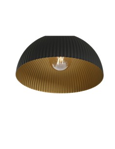 Suspension Home ESPRIT Noir Doré Métal 50 W 35 x 35 x 18 cm 2