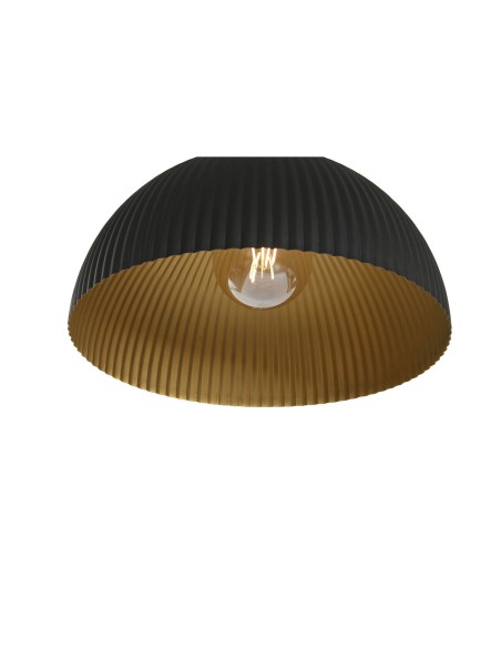 Suspension Home ESPRIT Noir Doré Métal 50 W 35 x 35 x 18 cm