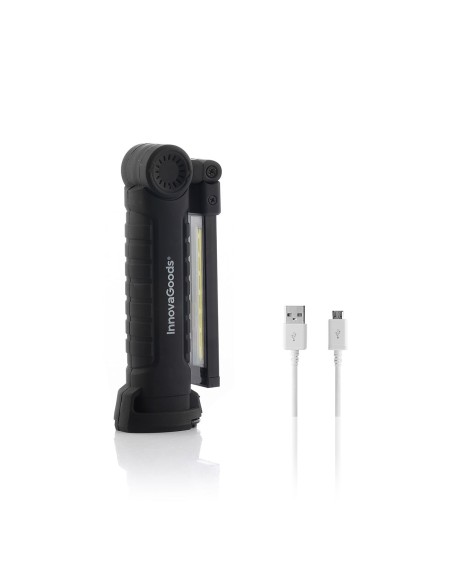 Lampe de Poche LED Rechargeable Magnétique 5 en 1 Litooler InnovaGoods