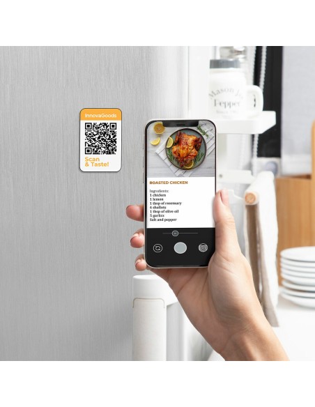 Friteuse à Air InnovaGoods Noir 1700 W 6,5 L Acier inoxydable (Reconditionné C)
