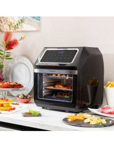 Friteuse à Air InnovaGoods Noir 1800 W 12 L Acier inoxydable (Reconditionné A) 2
