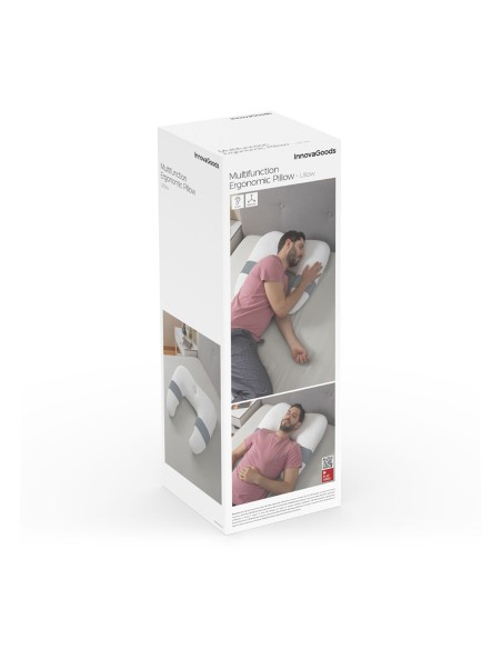 Oreiller Ergonomique Multifonctions Ullow InnovaGoods (Reconditionné B)