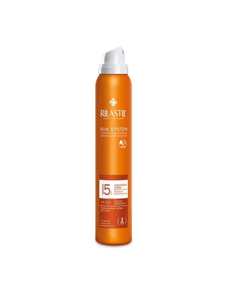 Crème Solaire pour le Corps en Spray Rilastil Sun System Transparent Spf 50+ (200 ml)
