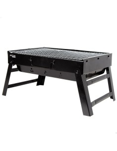 Barbecue Portable Aktive Rectangulaire Noir 50 x 23 x 30 cm (2 Unités) 2