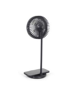 Ventilateur de Bureau GEMBIRD WPC10-LEDFAN-01 Noir