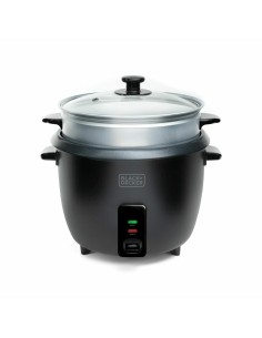 cuiseur à riz Black & Decker BXRC1800E Noir 1,8 L Blanc Aluminium 700 W