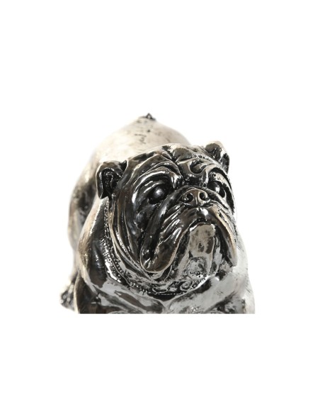 Figurine Décorative Home ESPRIT Argenté Chien Loft 28,5 x 11 x 16 cm