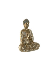 Figurine Décorative Home ESPRIT Doré Buda Oriental 20 x 12 x 24,3 cm
