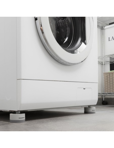 Jeu de Pieds Anti-vibrations Empilables Novib InnovaGoods 4 Unités