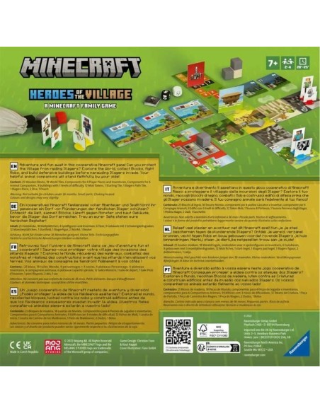 Jeu de société Minecraft Heroes of the Village