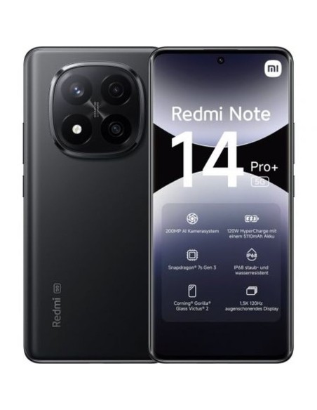 Smartphone Xiaomi NOTE14PP 5G 8-256 BK Octa Core 8 GB RAM 256 GB Noir 6,67"