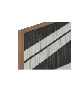 Cadre Home ESPRIT Rayures Urbaine 60 x 3 x 60 cm (2 Unités) 2