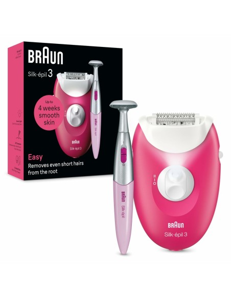 Épilateur électrique Braun SE3-202 Fuchsia