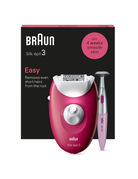 Épilateur électrique Braun SE3-202 Fuchsia