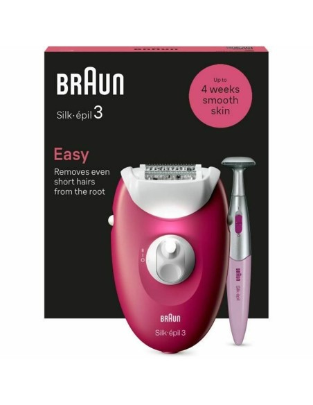 Épilateur électrique Braun SE3-202 Fuchsia