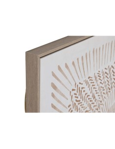 Cadre Home ESPRIT Mandala Scandinave 100 x 4 x 100 cm (2 Unités) 2