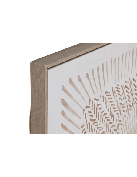 Cadre Home ESPRIT Mandala Scandinave 100 x 4 x 100 cm (2 Unités)