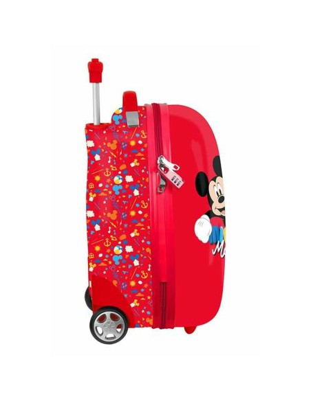 Trolley de Cabine Stitch GOOD DAY Rouge 28 x 43 x 23 cm