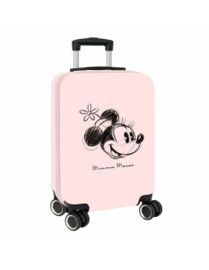 Trolley de Cabine Stitch MINNIE MOUSE "BABY" Rose 20'' 20 L 34,5 x 55 x 20 cm