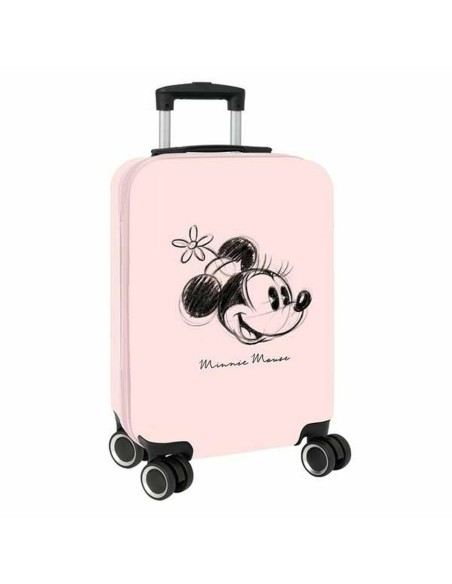 Trolley de Cabine Stitch MINNIE MOUSE "BABY" Rose 20'' 20 L 34,5 x 55 x 20 cm