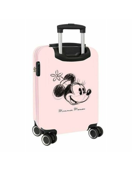 Trolley de Cabine Stitch MINNIE MOUSE "BABY" Rose 20'' 20 L 34,5 x 55 x 20 cm