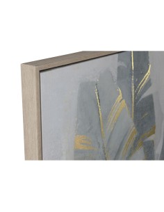 Cadre Home ESPRIT Palmiers Doré Tropical 90 x 4 x 120 cm (2 Unités) 2