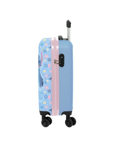 Trolley de Cabine Stitch HAPPY Celeste 20'' 20 L 34,5 x 55 x 20 cm