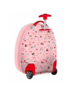 Trolley de Cabine Stitch NAIVE Rose clair 28 x 43 x 23 cm 2