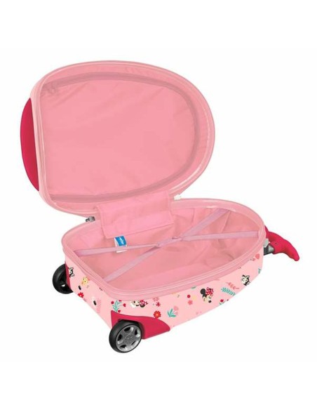 Trolley de Cabine Stitch NAIVE Rose clair 28 x 43 x 23 cm