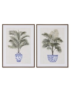 Cadre Home ESPRIT Palmiers Colonial 60 x 4 x 80 cm (2 Unités)