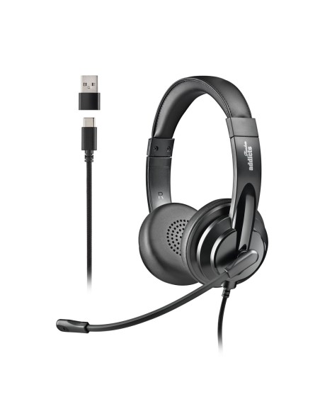 Casque NGS VOX605USBC Noir