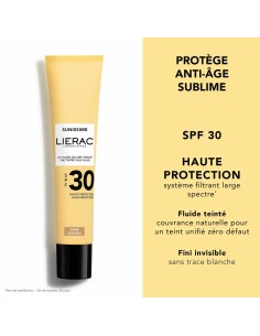Protecteur Solaire Lierac SUNISSIME Doré Spf 30 40 ml 2