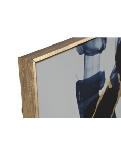 Cadre Home ESPRIT Abstrait Urbaine 90 x 4 x 120 cm (2 Unités) 2