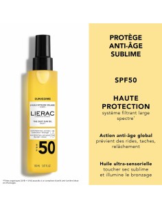 Protecteur Solaire Lierac SUNISSIME Spf 50 150 ml 2