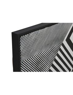 Cadre Home ESPRIT Abstrait Moderne 100 x 4 x 100 cm (2 Unités) 2