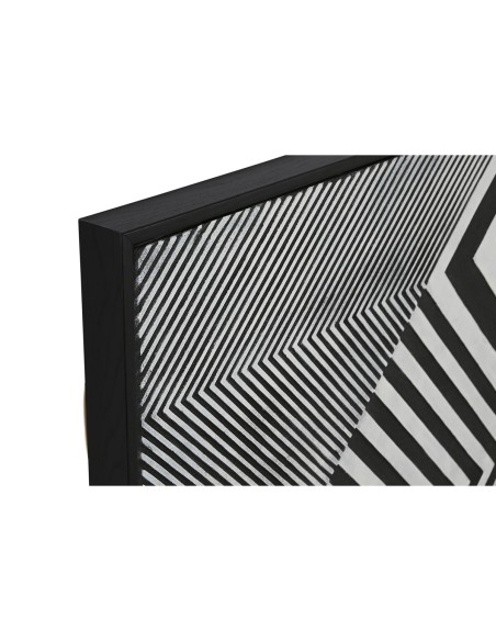 Cadre Home ESPRIT Abstrait Moderne 100 x 4 x 100 cm (2 Unités)