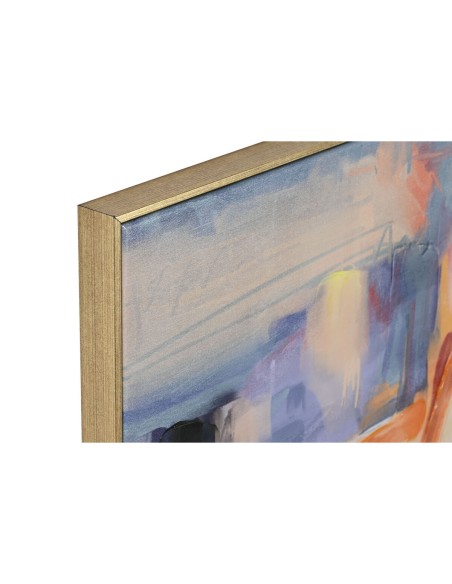 Cadre Home ESPRIT Abstrait Moderne 80 x 3,5 x 80 cm (2 Unités)
