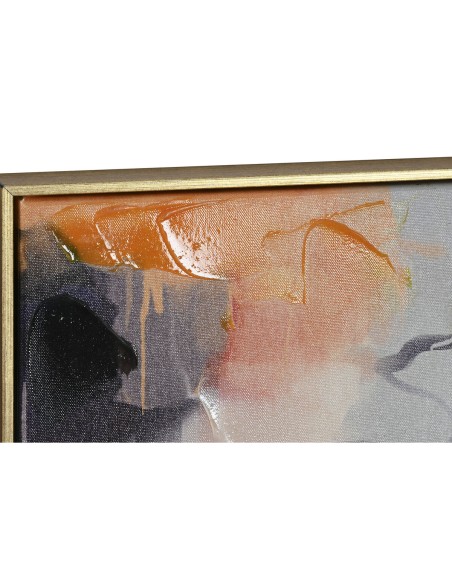 Cadre Home ESPRIT Abstrait Moderne 80 x 3,5 x 80 cm (2 Unités)