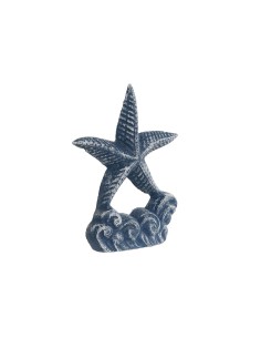 Support de porte Home ESPRIT Fer 12 x 6 x 15 cm Étoile