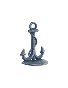 Support de porte Home ESPRIT Fer 13 x 7,5 x 17,5 cm Ancre