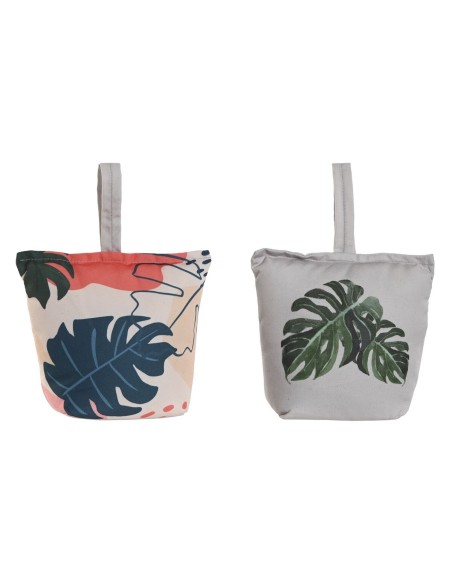 Support de porte Home ESPRIT Sable 20 x 10 x 25 cm Volets (2 Unités)