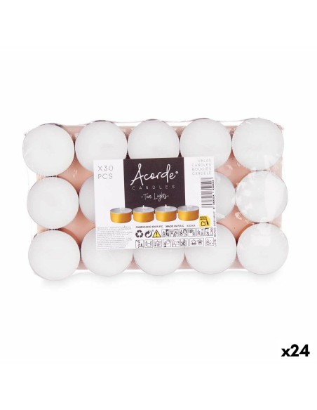 Ensemble de Bougies Acorde Tea Lights (24 Unités)