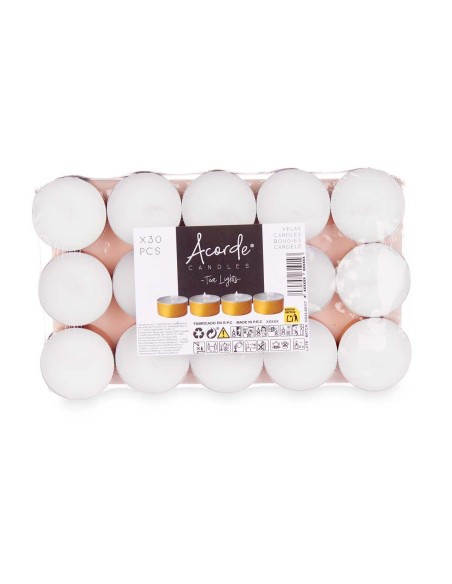 Ensemble de Bougies Acorde Tea Lights (24 Unités)