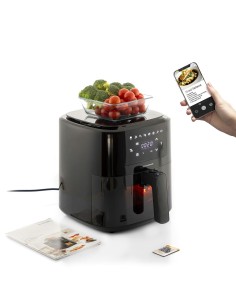 Friteuse à Air avec Balance InnovaGoods Noir 1500 W 5 L (Reconditionné B)