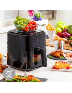 Friteuse à Air avec Balance InnovaGoods Noir 1500 W 5 L (Reconditionné B) 2