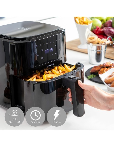 Friteuse à Air avec Balance InnovaGoods Noir 1500 W 5 L (Reconditionné B)