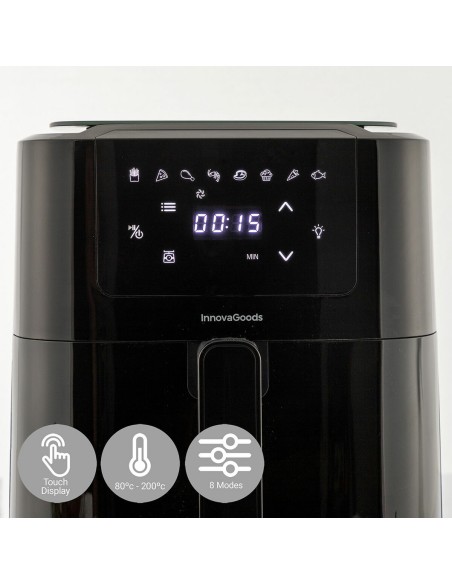 Friteuse à Air avec Balance InnovaGoods Noir 1500 W 5 L (Reconditionné B)