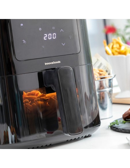 Friteuse à Air avec Balance InnovaGoods Noir 1500 W 5 L (Reconditionné B)